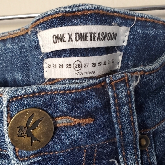 One x One Teaspoon High Waisted Freebird II - Picture 8 of 12